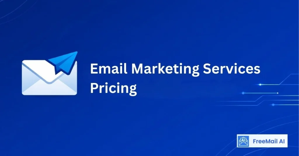 Email Marketing Services Pricing