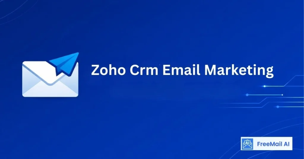Zoho CRM Email Marketing