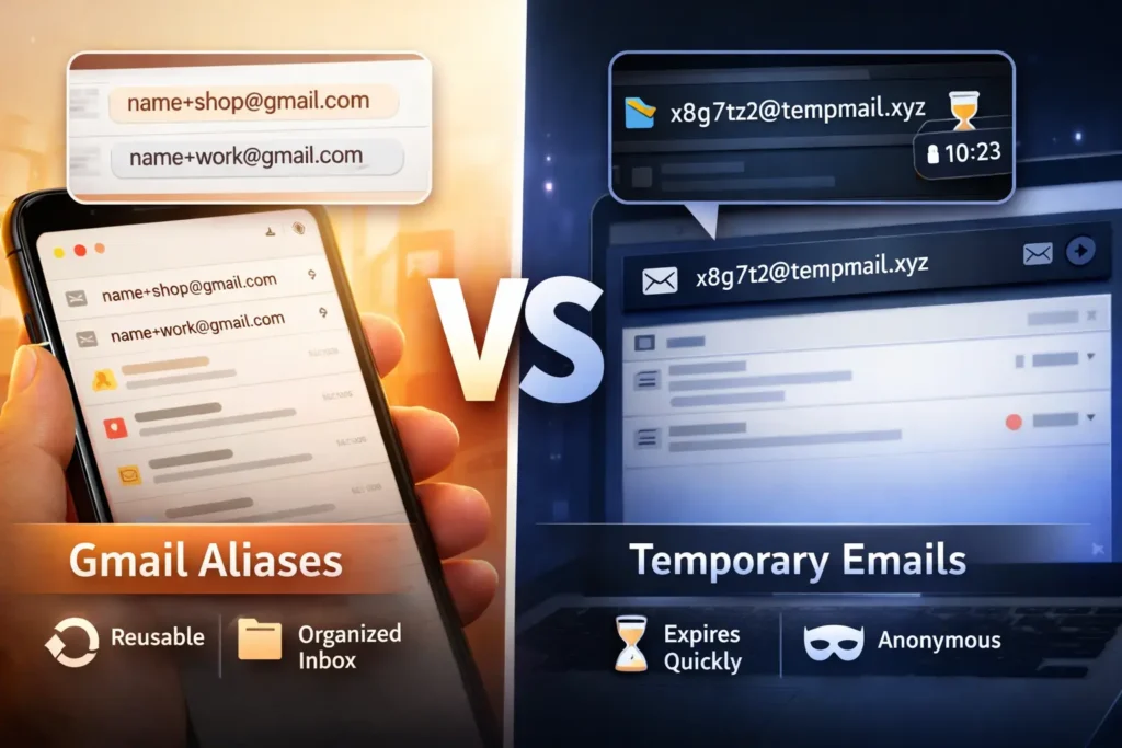 Gmail Alias vs Temporary Email