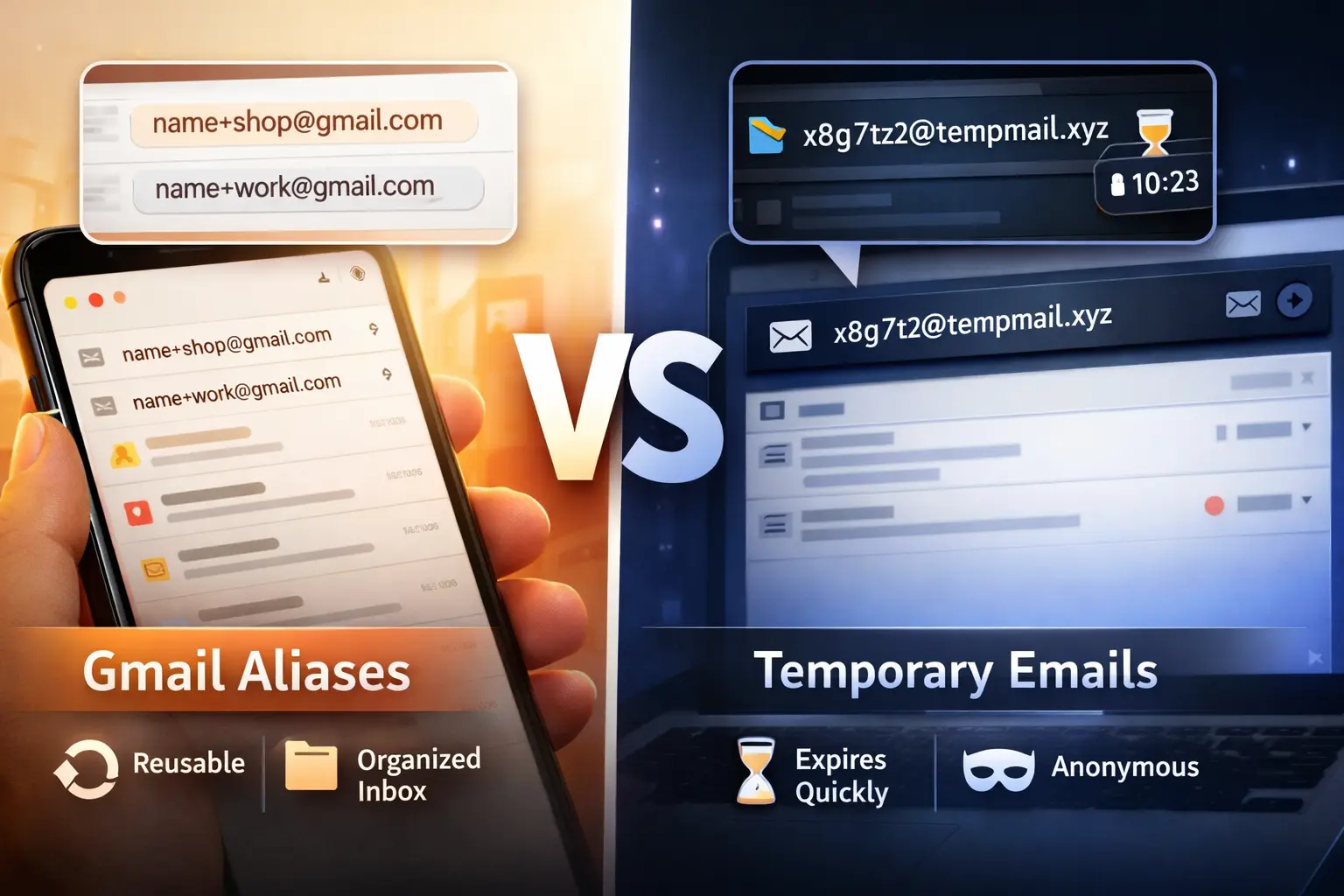Gmail Alias vs Temporary Email