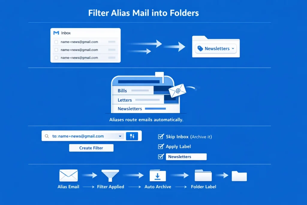 filter alias mail