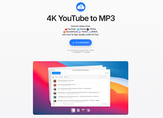 4K YouTube to MP3