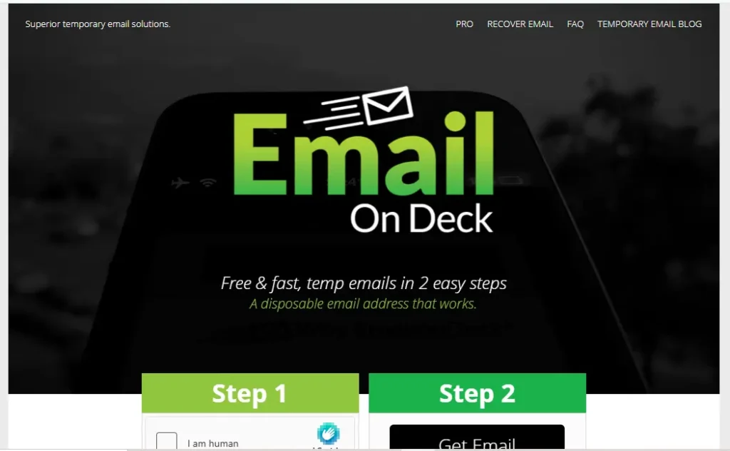 What Is EmailOnDeck, Email On Deck