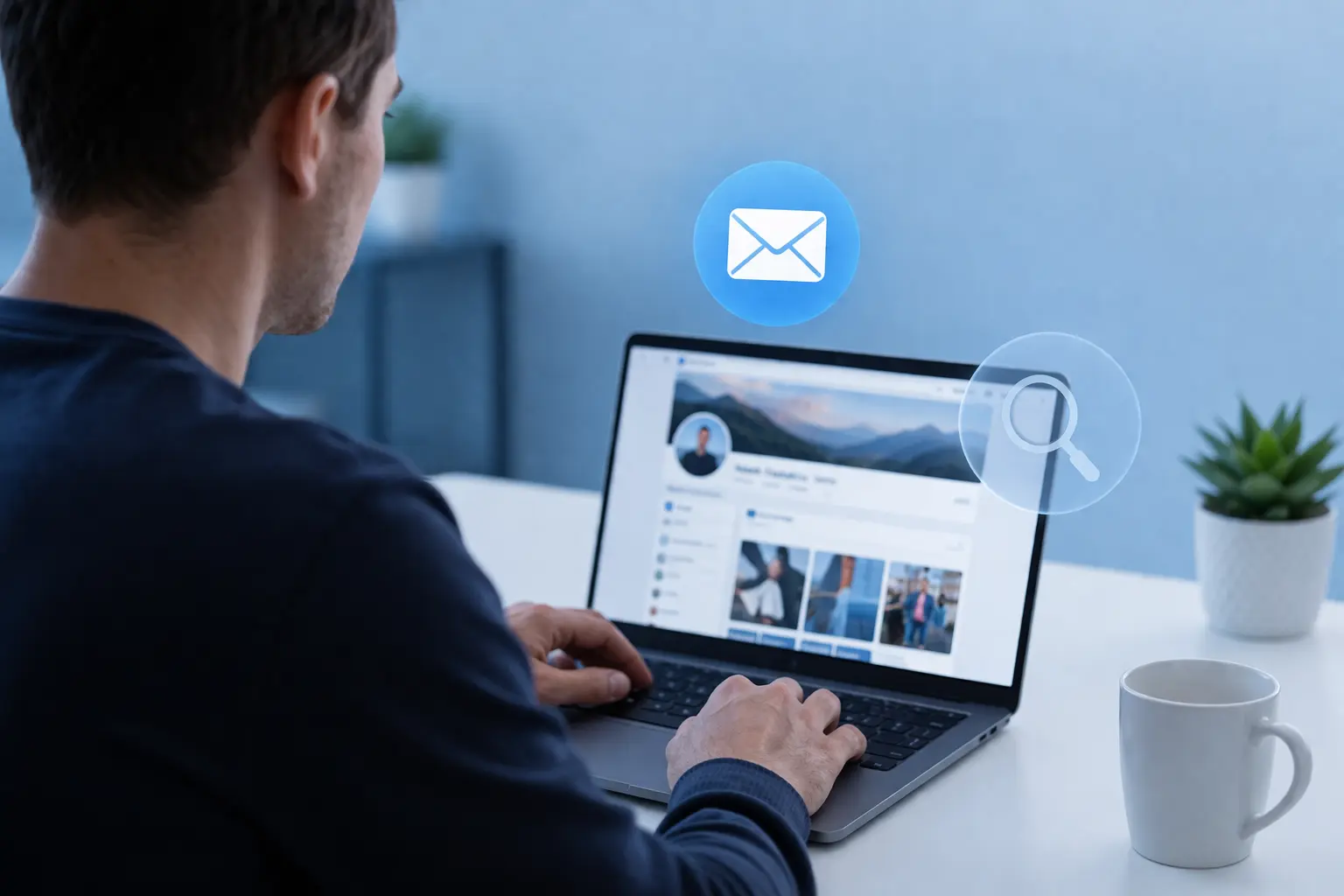 Find Someone on Facebook via Email