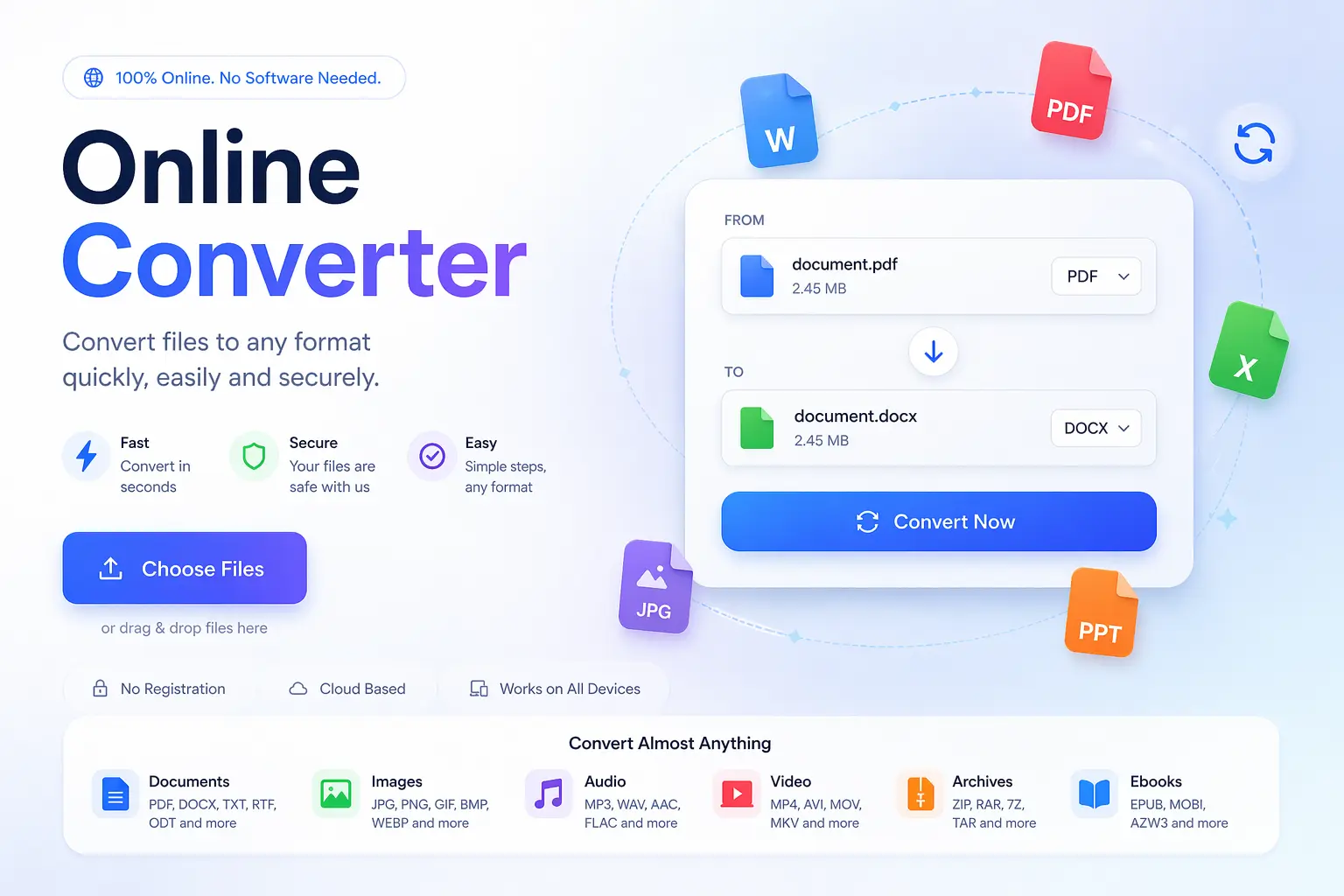 Online Converter tool