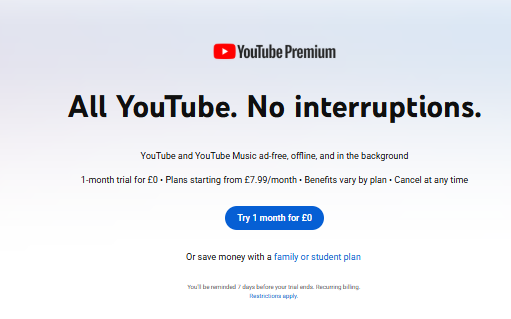 YouTube Premium