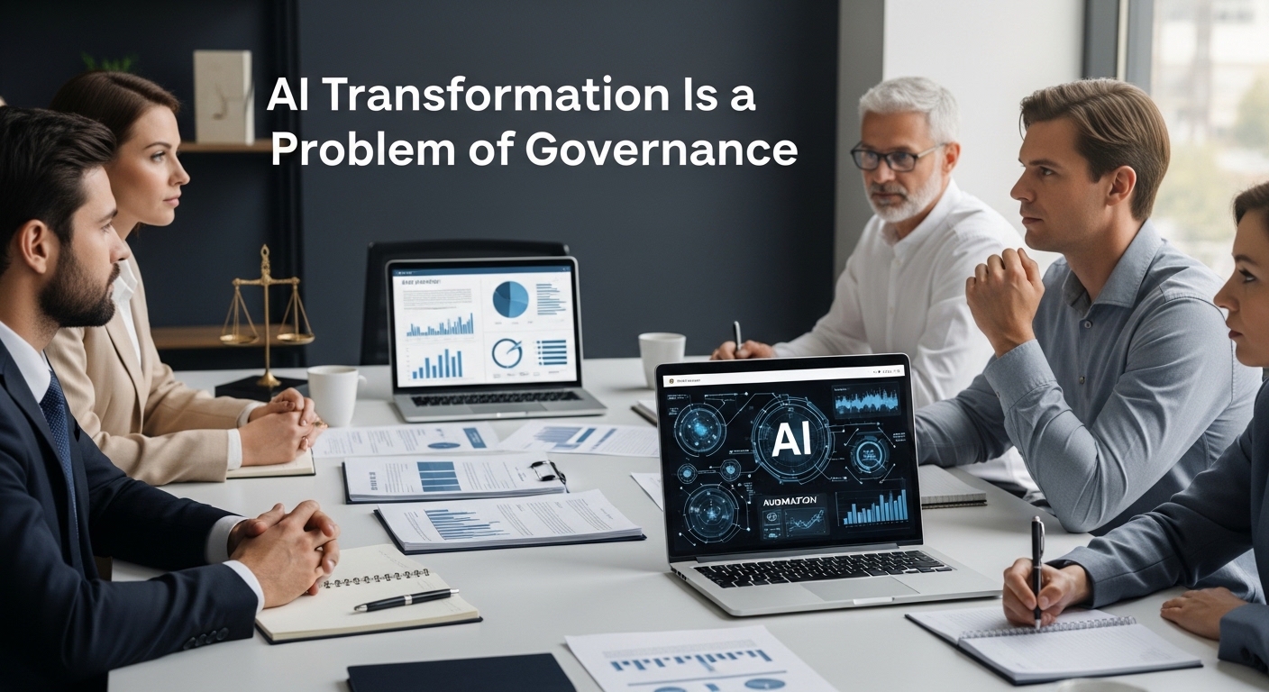 AI Transformation Is a Problem of Governance: What Every Organization Needs to Know