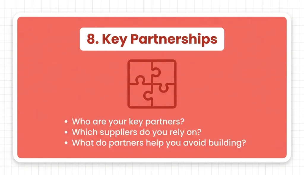 key partnerships block in business model canvas with examples