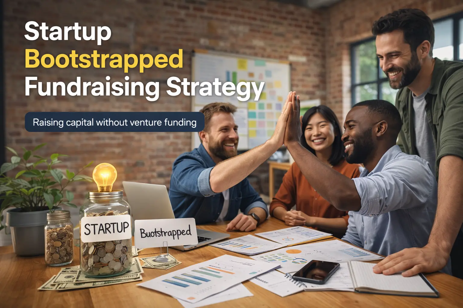 Startup Booted Fundraising Strategy