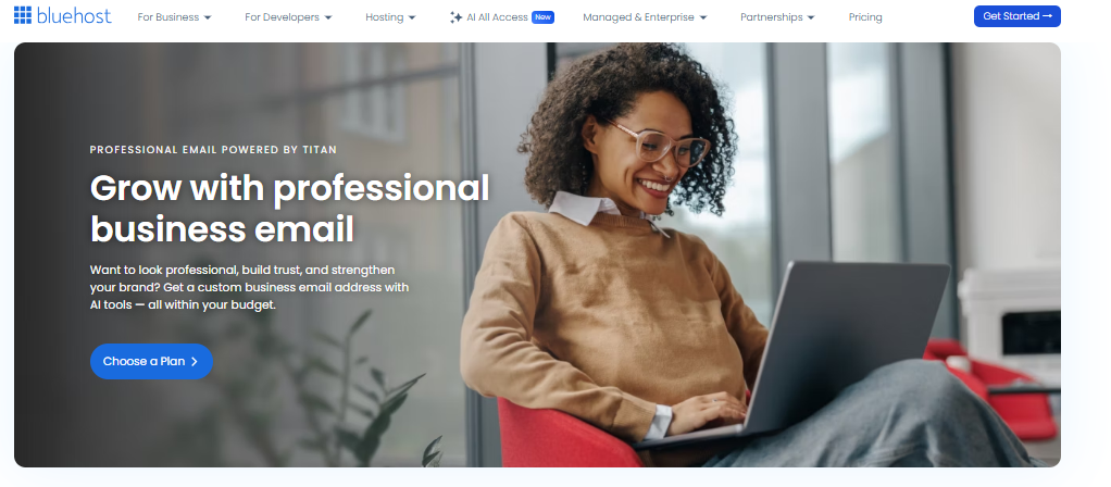 Bluehost Professional Email