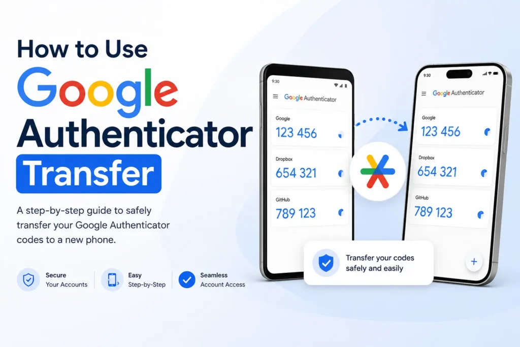 How to Use Google Authenticator Transfer