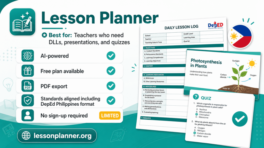 Lesson Planner
