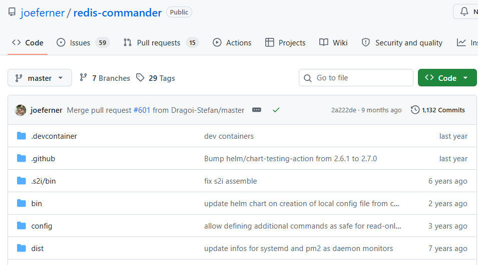 Redis Commander GUI Tools