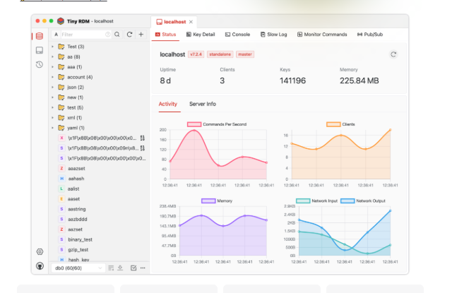 Tiny RDM Redis GUI Tools
