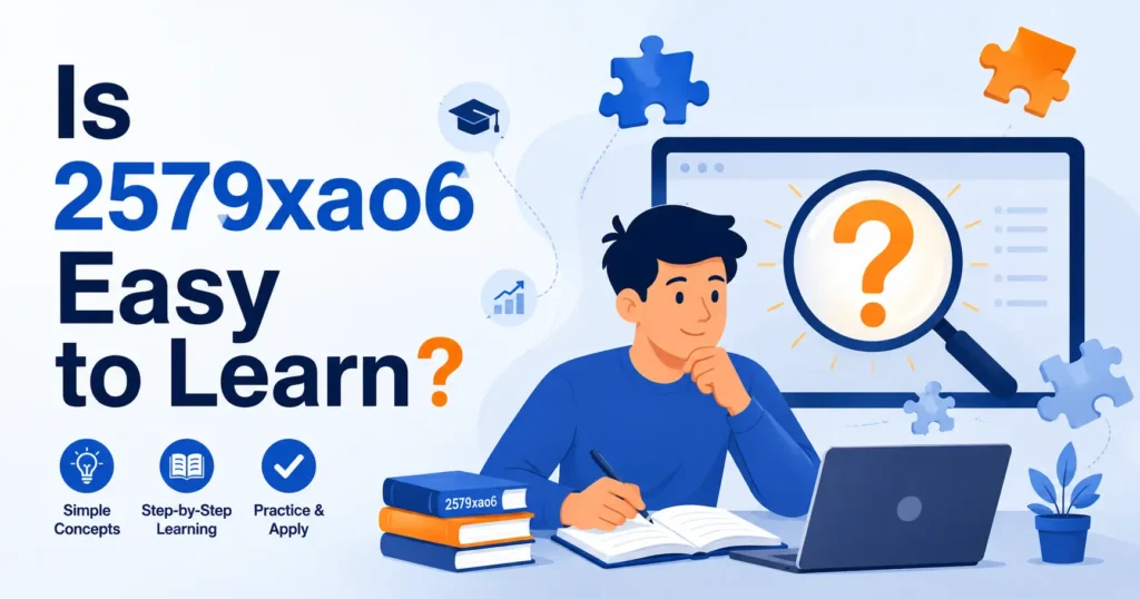 Is 2579xao6 Easy to Learn