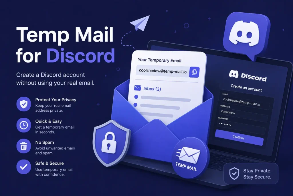 Temp Mail for Discord