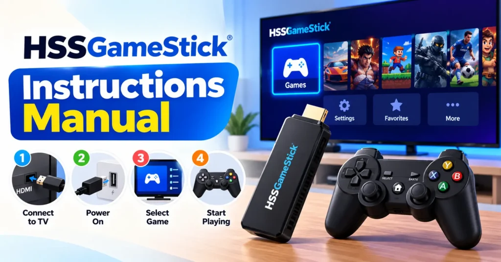 Instructions Manual HSSGameStick