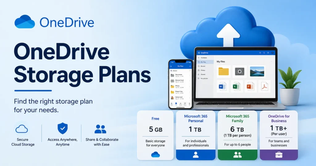 OneDrive Storage Plans