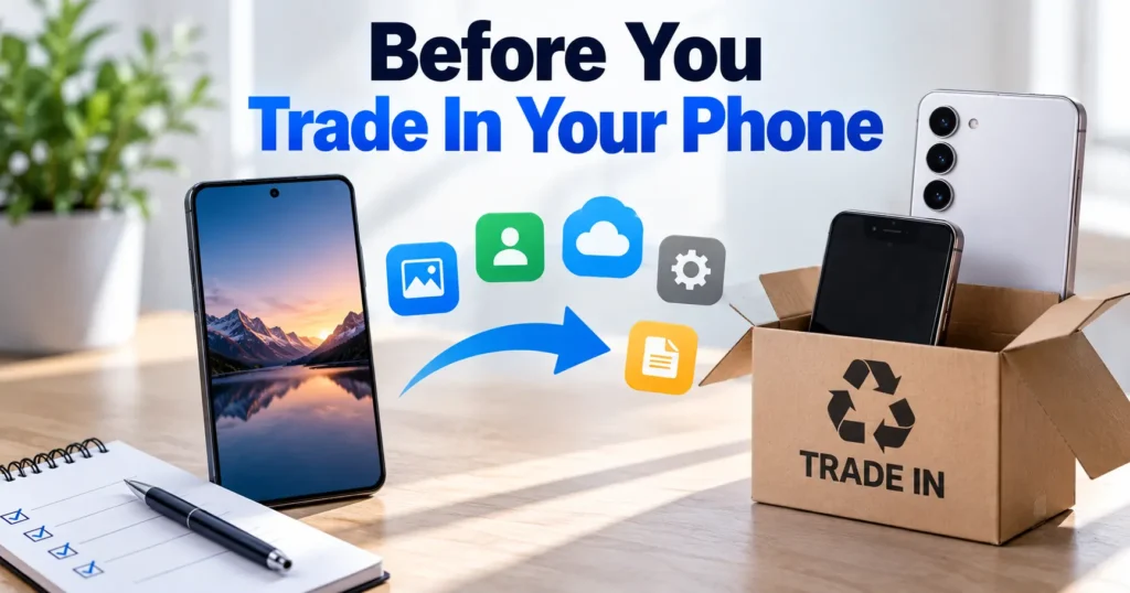Before You Trade In Your Phone
